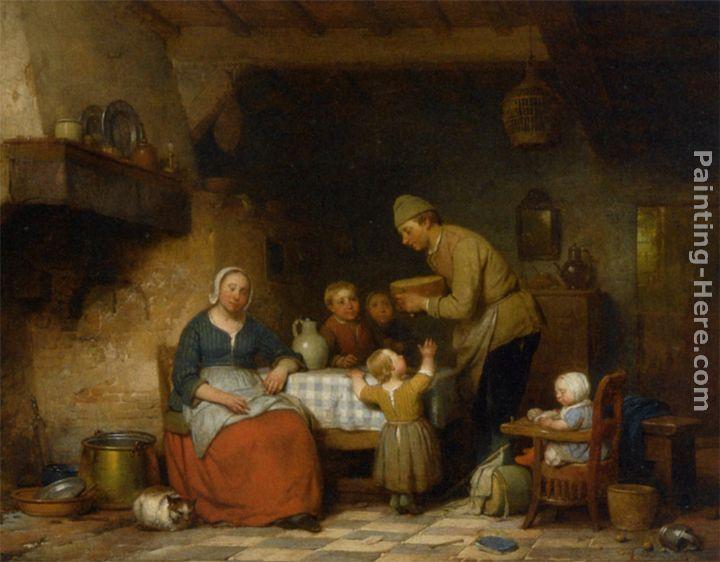 Ferdinand De Braekeleer Canvas Paintings